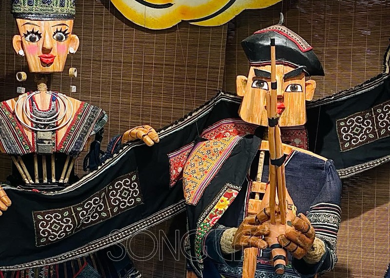 Song Tre News - Nghệ thuật múa rối tại Hội chợ Mùa Thu 2025